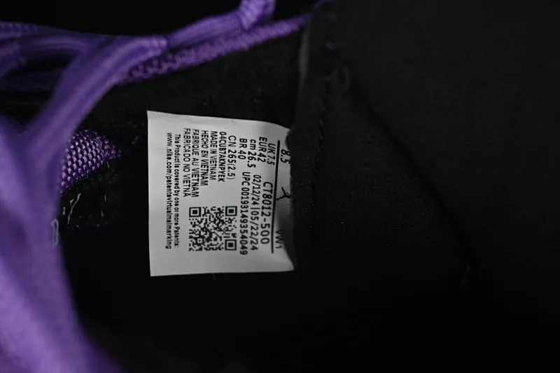 All categories Air Jordan Jordan series basketball shoes Air Jordan 11 Air Jordan 11 Retro AJ11 Joe 11 black and purple CT8012-500